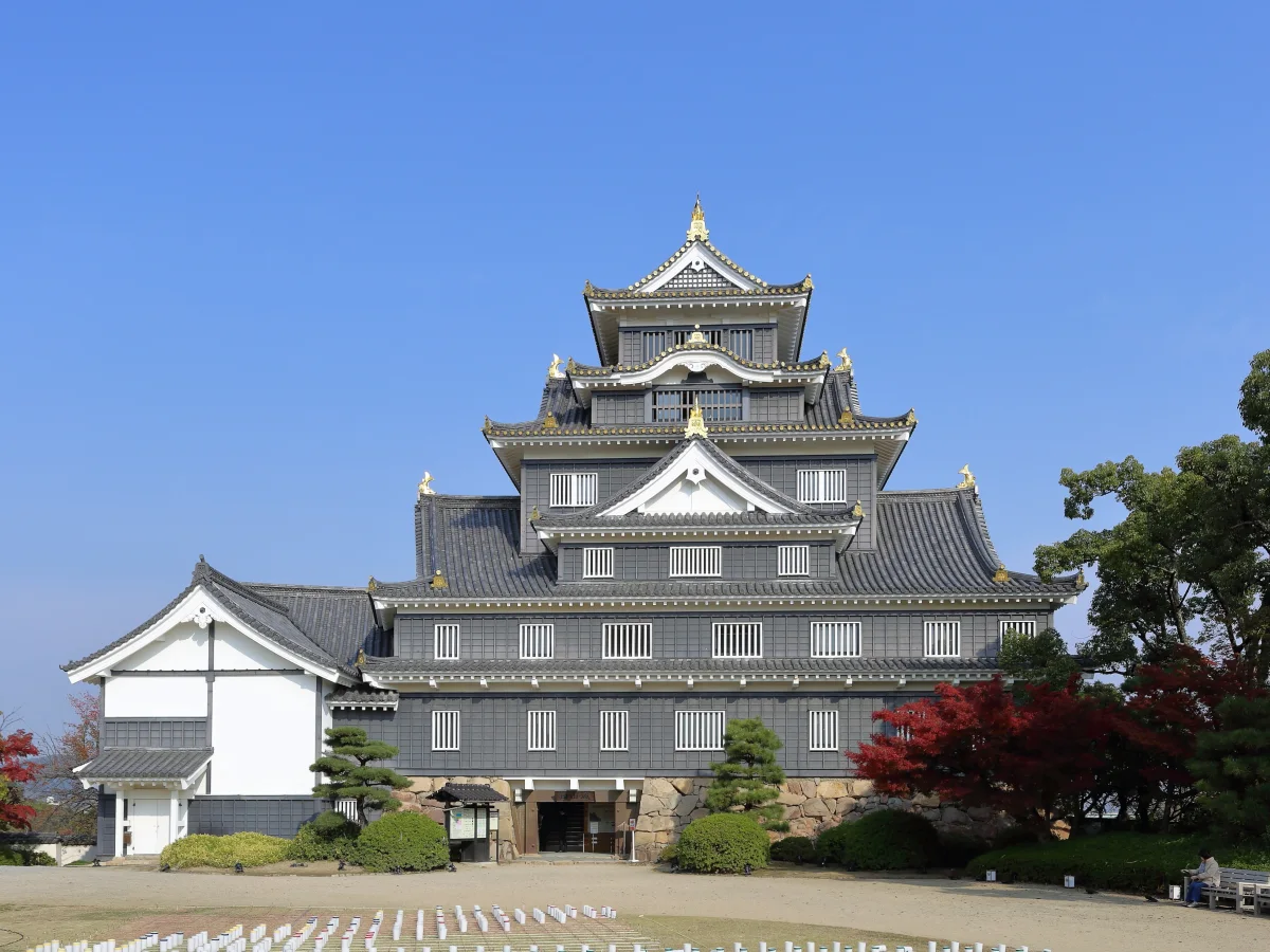 岡山城の天守