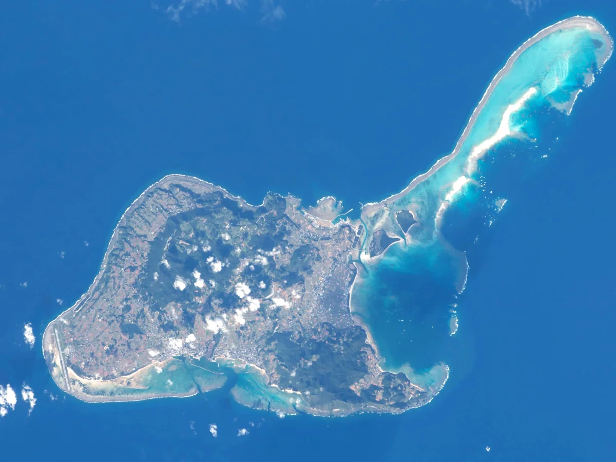 沖縄県久米島町 久米島と周辺の島々