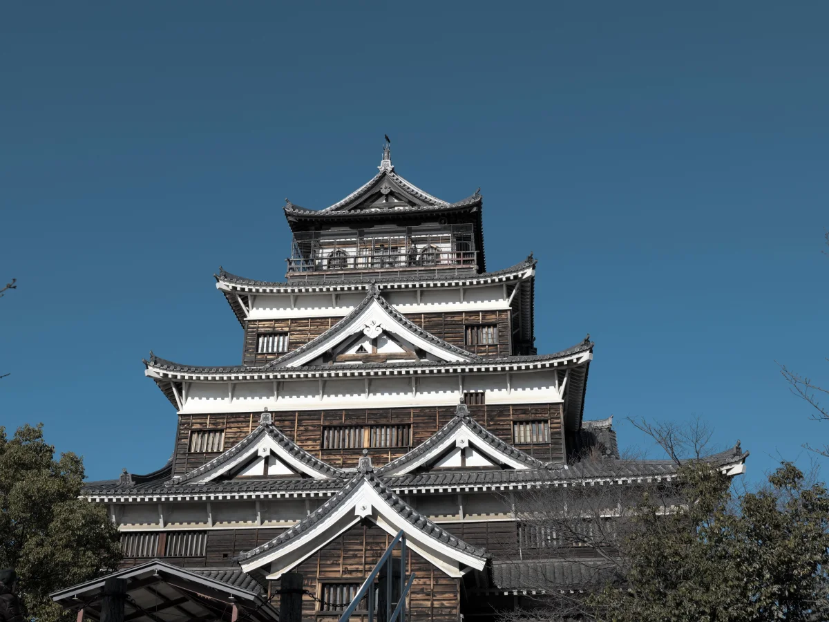 広島城の天守