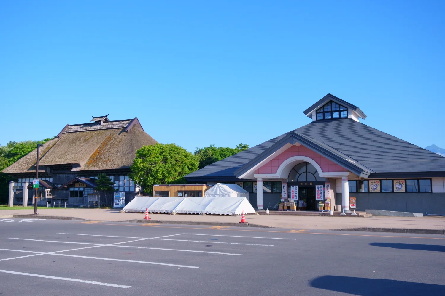 道の駅もりたの施設外観
