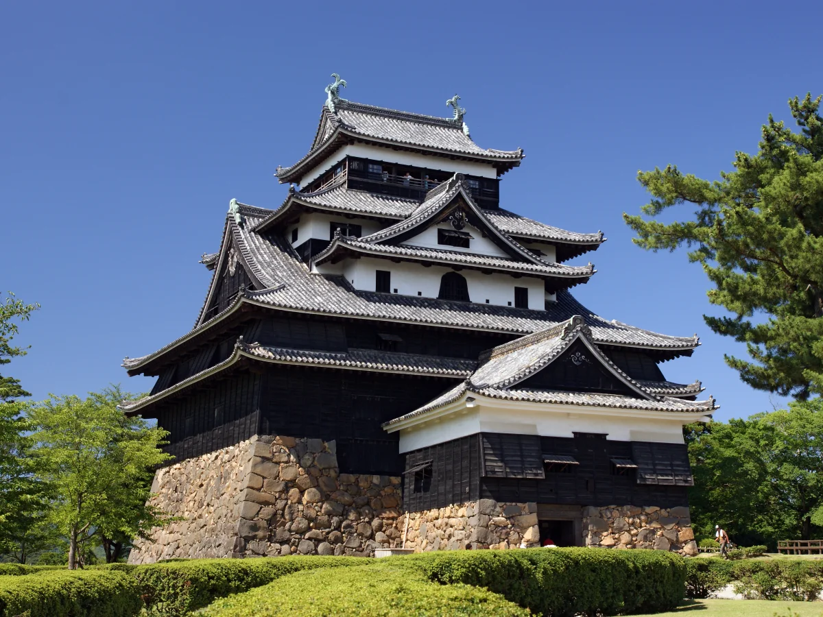 松江城の現存天守